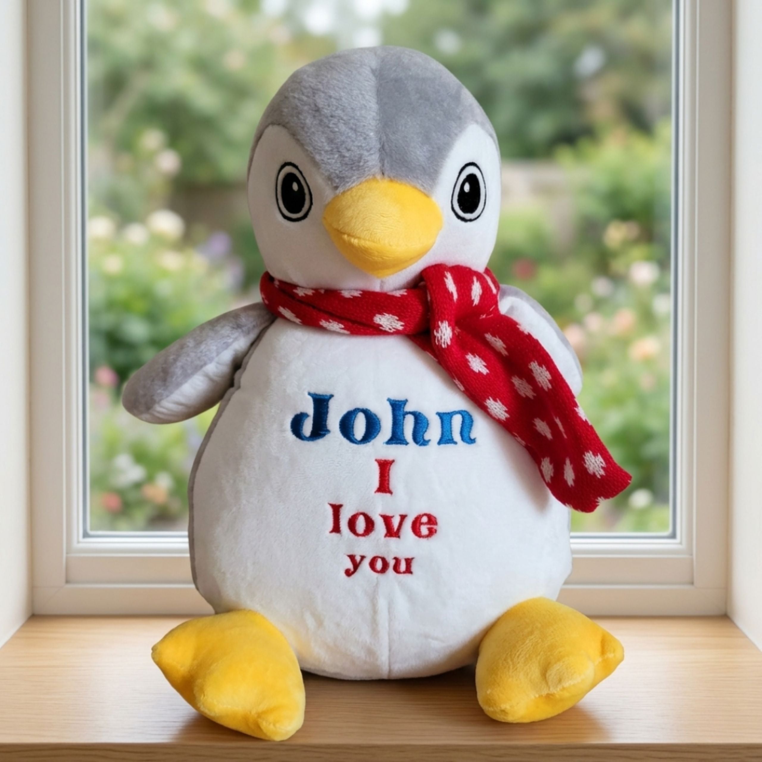 Personalised Plush Penguin