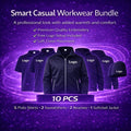 Workwear Clothing Bundle (10 Piece Uniform Pack)
