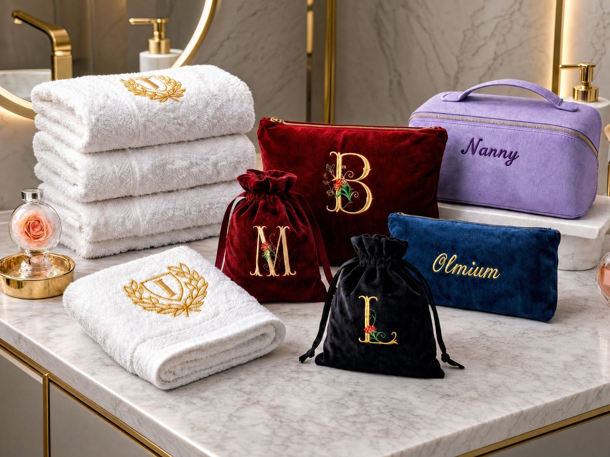 Personalised Gifts

Custom embroidered gifts personalised with names, messages, and designs of your choice. Thoughtfully embroidered for meaningful moments and everyday gifting.