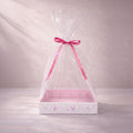 Pink gift packaging option for personalised plush toys