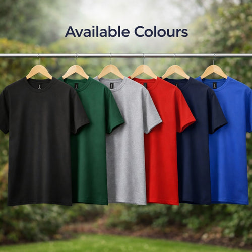 Gildan Heavy Cotton workwear T-shirts available colours for UK businesses