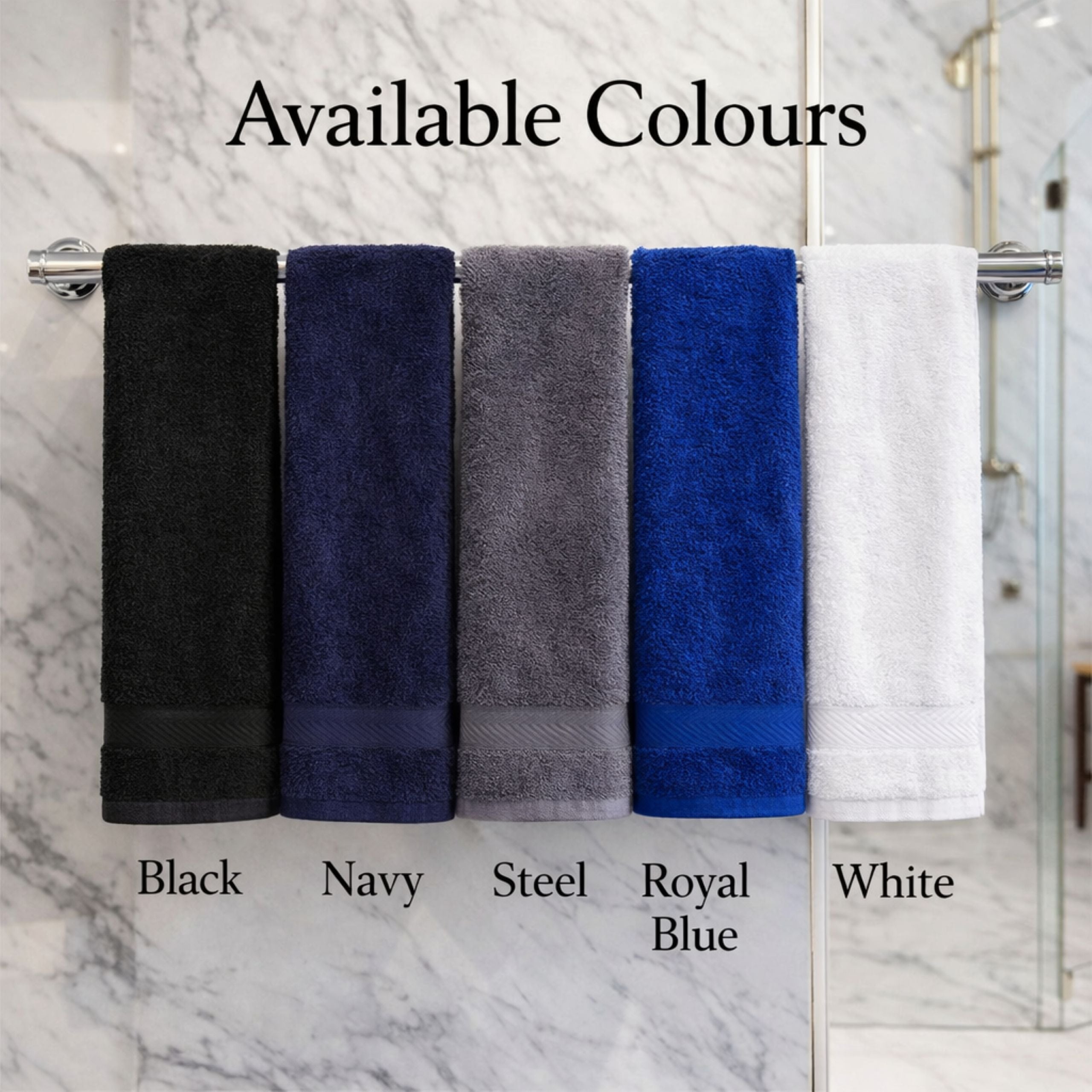 colour options for personalised face cloth